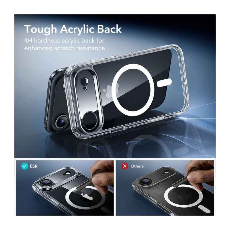 ESR هالولوك كلاسيك هايبرد حافظة مع شاشة حماية مجموعةحماية  ابل ايفون اير - شفاف اكسسوارات > هواتف