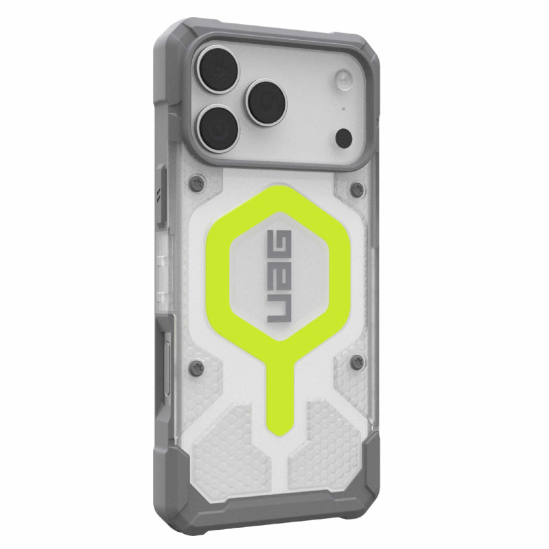 UAG Pathfinder Clear MagSafe Case For Apple iPhone 17 Pro Max - Active Neon (Glow) Accessories > Mobiles & Tablets >