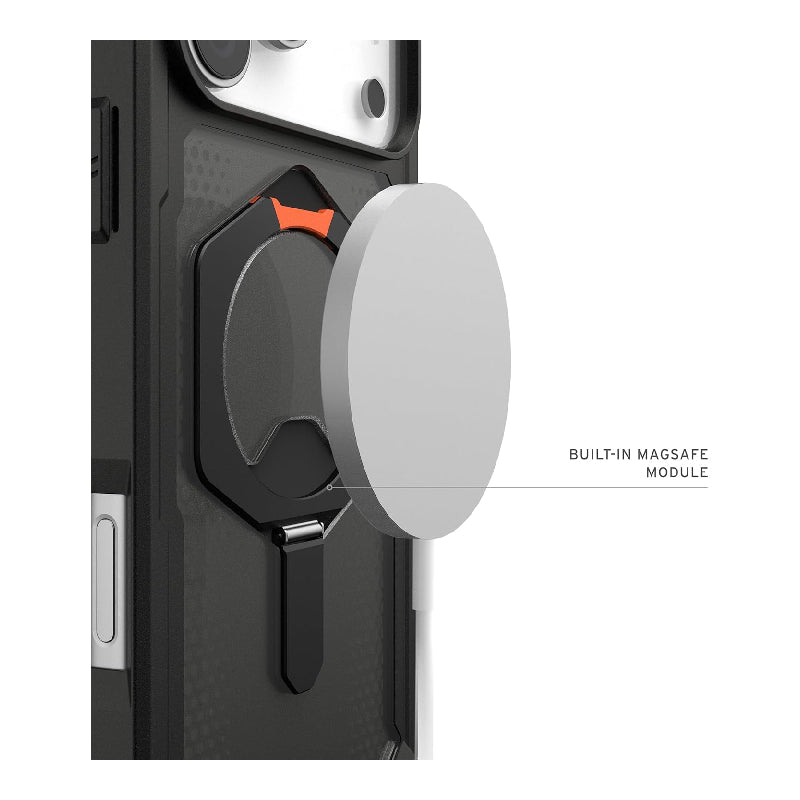 UAG Plasma XTE MagSafe Case For Apple iPhone 17 Pro Max - Black/Pop Orange Accessories > Mobiles & Tablets > Mobiles >
