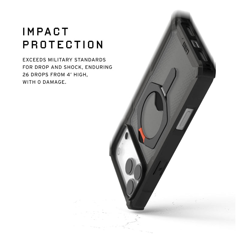 UAG Plasma XTE MagSafe Case For Apple iPhone 17 Pro - Black/Pop Orange Accessories > Mobiles & Tablets > Mobiles >