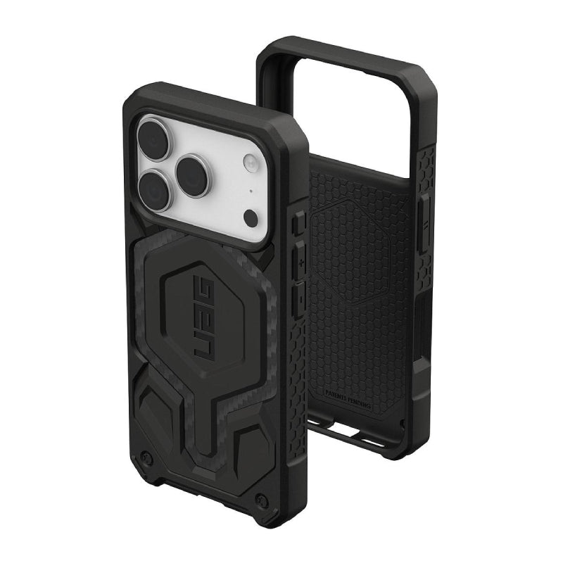 UAG Monarch Pro Magsafe Case For Apple iPhone 17 Pro - Carbon Fiber Accessories > Mobiles & Tablets > Mobiles > Covers
