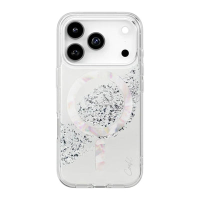 Uniq Coehl Crystelle Magclick Charging Case for Apple iPhone 17 Pro Max - Sparkling Silver Accessories > Mobiles &