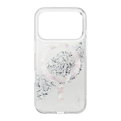Uniq Coehl Crystelle Magclick Charging Case for Apple iPhone 17 Pro Max - Sparkling Silver Accessories > Mobiles &