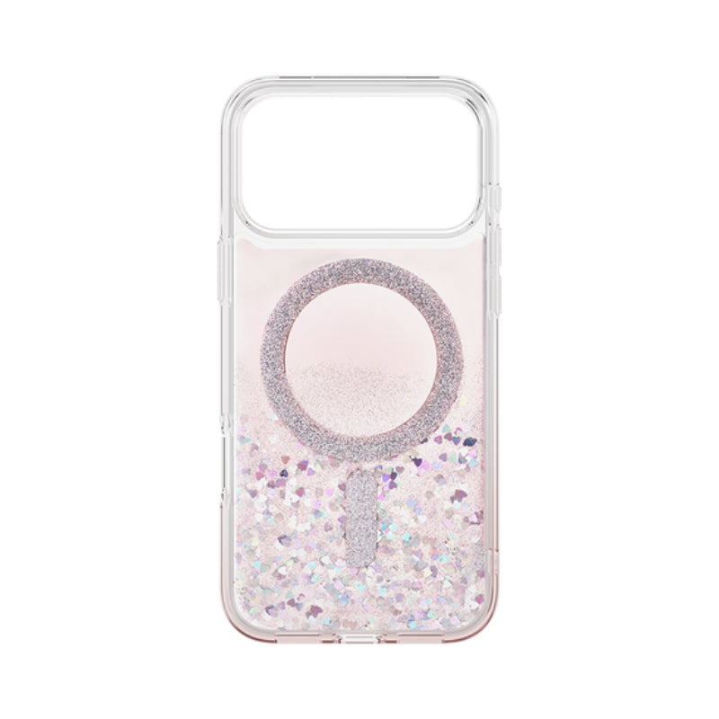 Uniq Coehl Solea Magclick Charging Case For Apple iPhone 17 Pro - Glitter Hearts Accessories > Mobiles & Tablets >