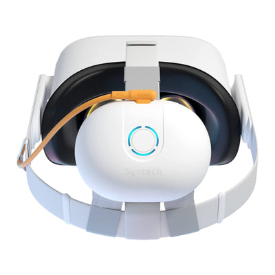 Syntech VR Battery Pack Compatible with Meta/Oculus Quest 2 - 10,000mAh / White