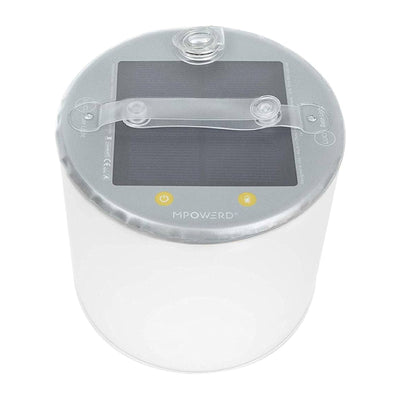 MPOWERD Luci Base Light Solar Inflatable Light With Power Bank - 4000mAh / Grey