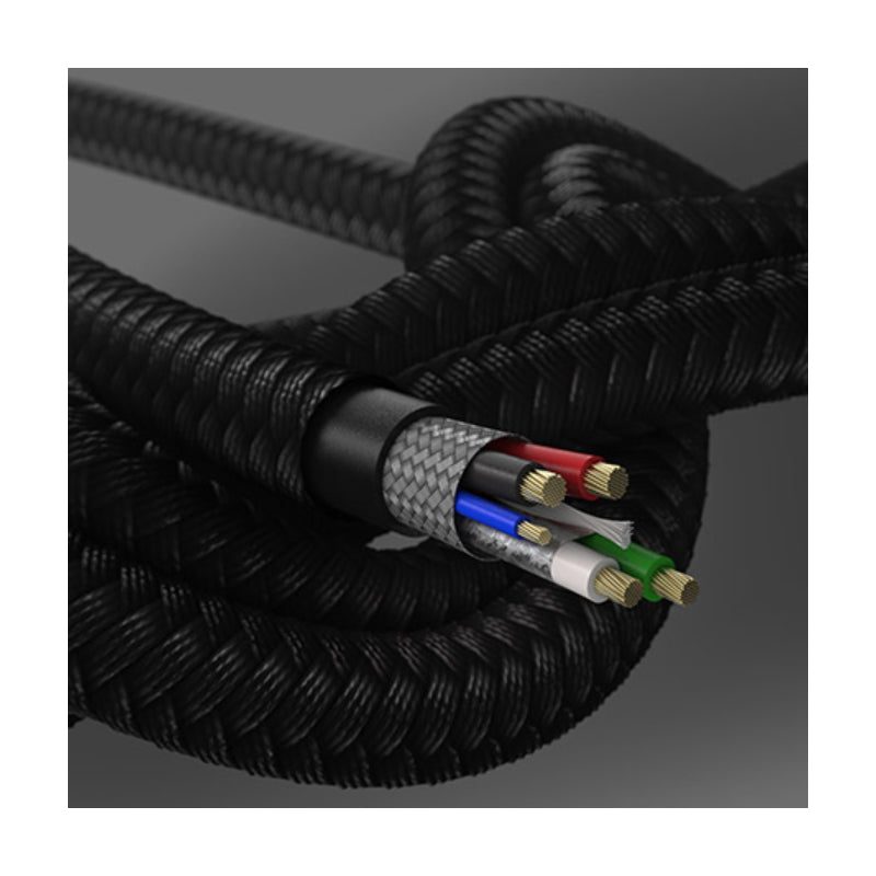 أوتربوكس لايتننج  بوكس لايتننج إلى يو اس بي تشارج سريع  كابل - ممتازة 1 متر  أسود - متر