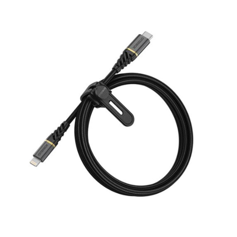 OtterBox Lightning to USB-C Fast Charge Cable - Premium 2 Meter - Black