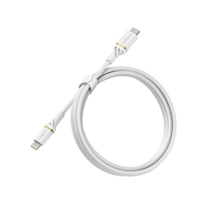 OtterBox Lightning to USB-C Fast Charge Cable - Standard 1 Meter - White - (Warehouse Packed)