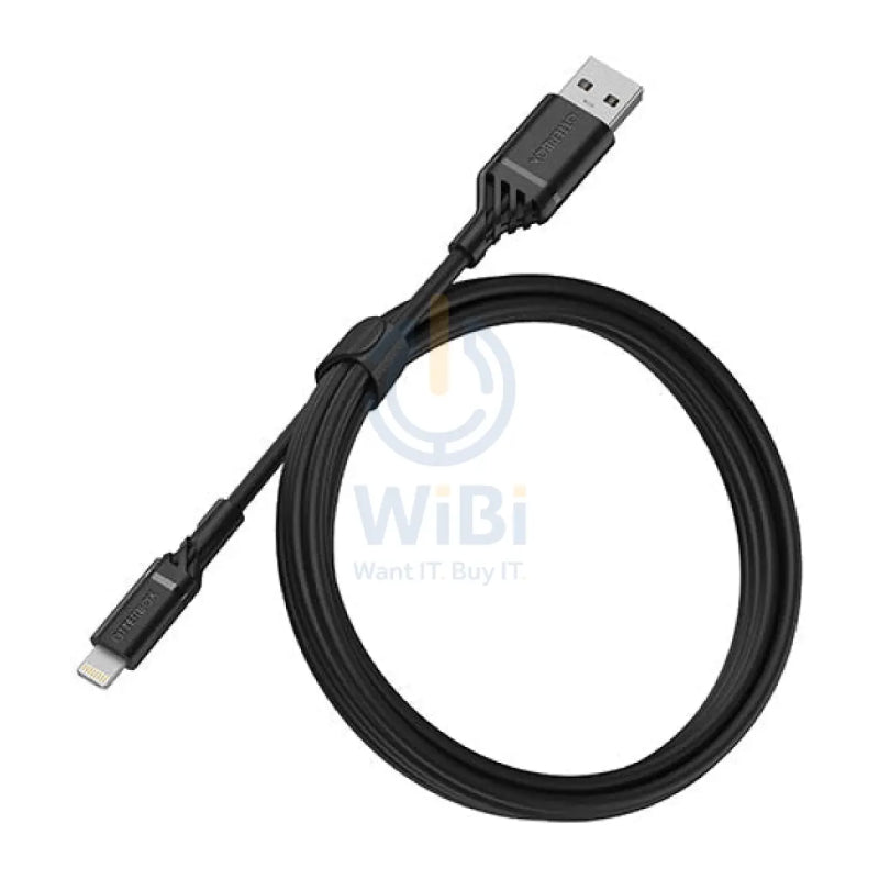 OtterBox Standard Lightning To USB-A Cable - Lightning / USB-A / 1 Meter / Black - (Warehouse Packed)
