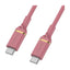 OtterBox USB-C to USB-C Fast Charge Cable - Standard 1 Meter - Matte Pink - (Warehouse Packed)
