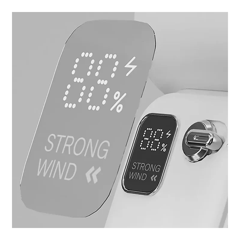 Xpower Cooler Mini Turbo Fan - White Gray