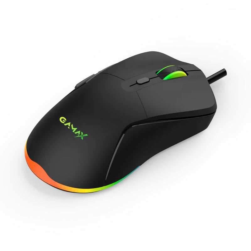 مجموعةجهاز كمبيوتر Gamax GM-645 4 في 1 بسلك  - لوحة مفاتيح  AR لوحة مفاتيح  ماوس  لوحة ماوس / سماعة رأس / أسود