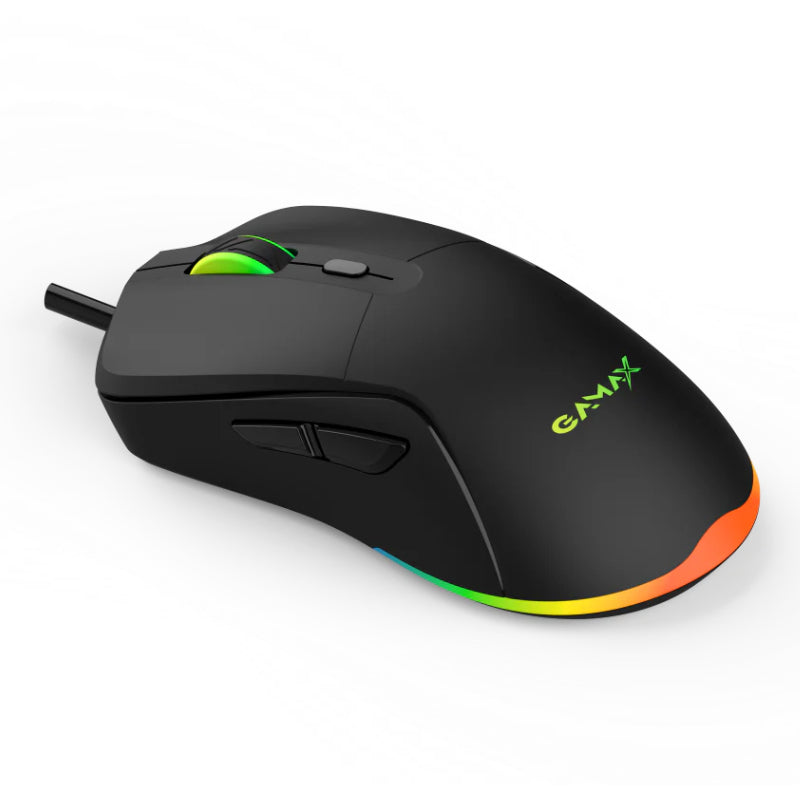 مجموعةجهاز كمبيوتر Gamax GM-645 4 في 1 بسلك  - لوحة مفاتيح  AR لوحة مفاتيح  ماوس  لوحة ماوس / سماعة رأس / أسود