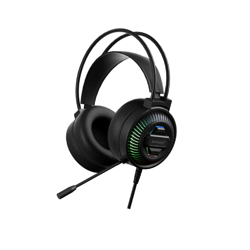 مجموعةجهاز كمبيوتر Gamax GM-645 4 في 1 بسلك  - لوحة مفاتيح  AR لوحة مفاتيح  ماوس  لوحة ماوس / سماعة رأس / أسود