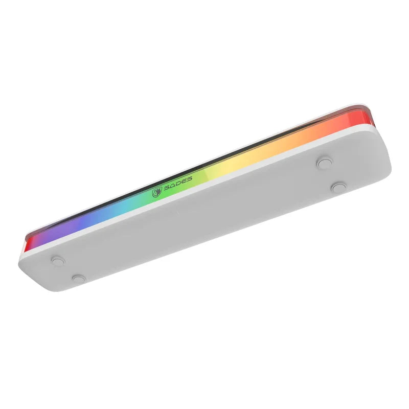 SADES Posevolt SA-SP01-B compact Desktop Soundbar - 100W / Bluetooth / RGB / White - Open Box