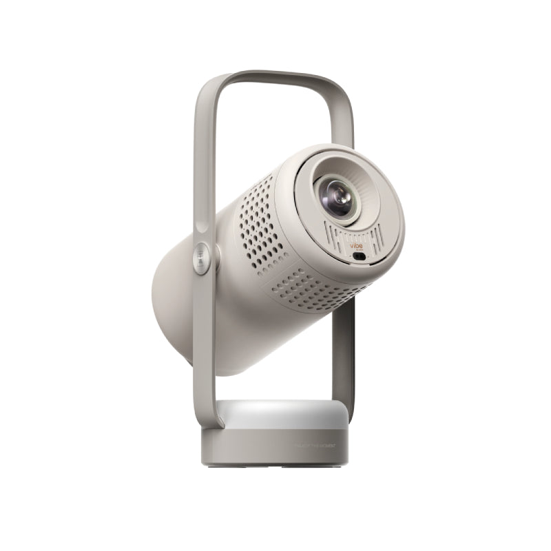 جهاز عرض محمول إكس جيمي فايب ون، بإضاءة 250 لومن ISO، معالج MT9630، ذاكرة وصول عشوائي 2 جيجابايت، سعة تخزين 32 جيجابايت، HDMI، يو إس بي، واي فاي، بلوتوث، جوجل تي في