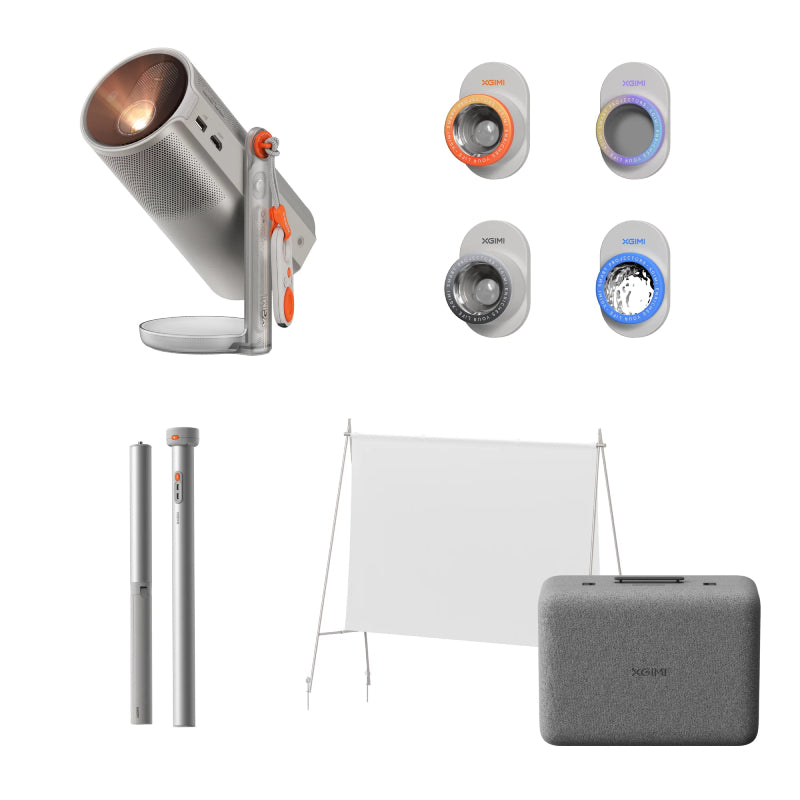 خارجي XGIMI MoGo 4 ليزر خارجي - DLP / 550 لومن ISO / 2 جيجابايت  32 جيجابايت  واي-فاي  بلوتوث