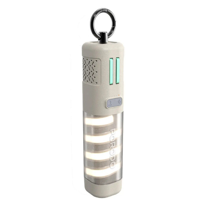 Porodo PowerBeam طاقة  مع بلت-ان - 5000 مللي أمبير / تايب-سي  اللون الكاكي