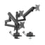 Sades Hydra SA-MS03 Triple Monitor Mount Arm - 10 to 27" / Black