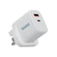 BAZIC Goport Velox 35 Gan Charger - 35W / USB-C / USB-A / Vanilla