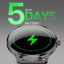 PROMATE XWatch-US13 ساعة ذكية  شاشة AMOLED مقاس 1.32 بوصة / بلوتوث  أسود