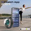 PROMATE XWatch-US13 ساعة ذكية  شاشة AMOLED مقاس 1.32 بوصة / بلوتوث  أسود