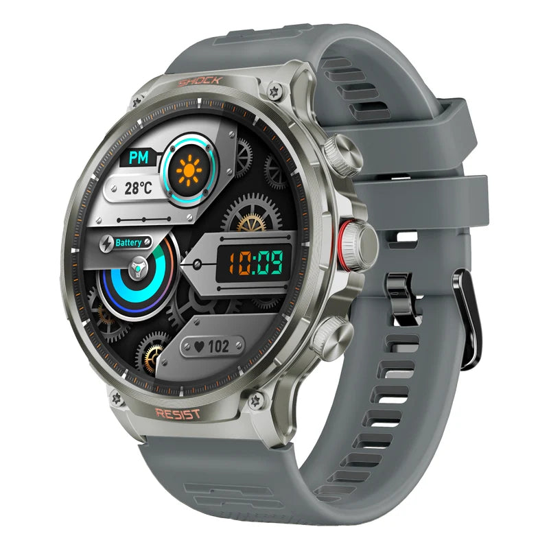 PROMATE XWatch-R20 ساعة ذكية  شاشة TFT مقاس 1.85 بوصة / بلوتوث  رمادي