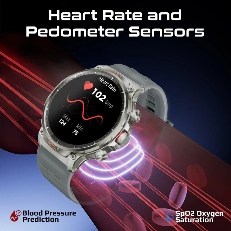 PROMATE XWatch-R20 ساعة ذكية  شاشة TFT مقاس 1.85 بوصة / بلوتوث  رمادي
