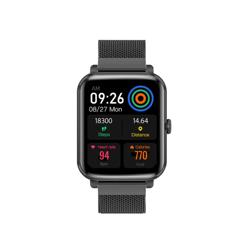 PROMATE ProWatch-M18 ساعة ذكية  شاشة AMOLED مقاس 1.78 بوصة / بلوتوث  لون جرافيت