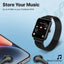 PROMATE ProWatch-M18 ساعة ذكية  شاشة AMOLED مقاس 1.78 بوصة / بلوتوث  أسود