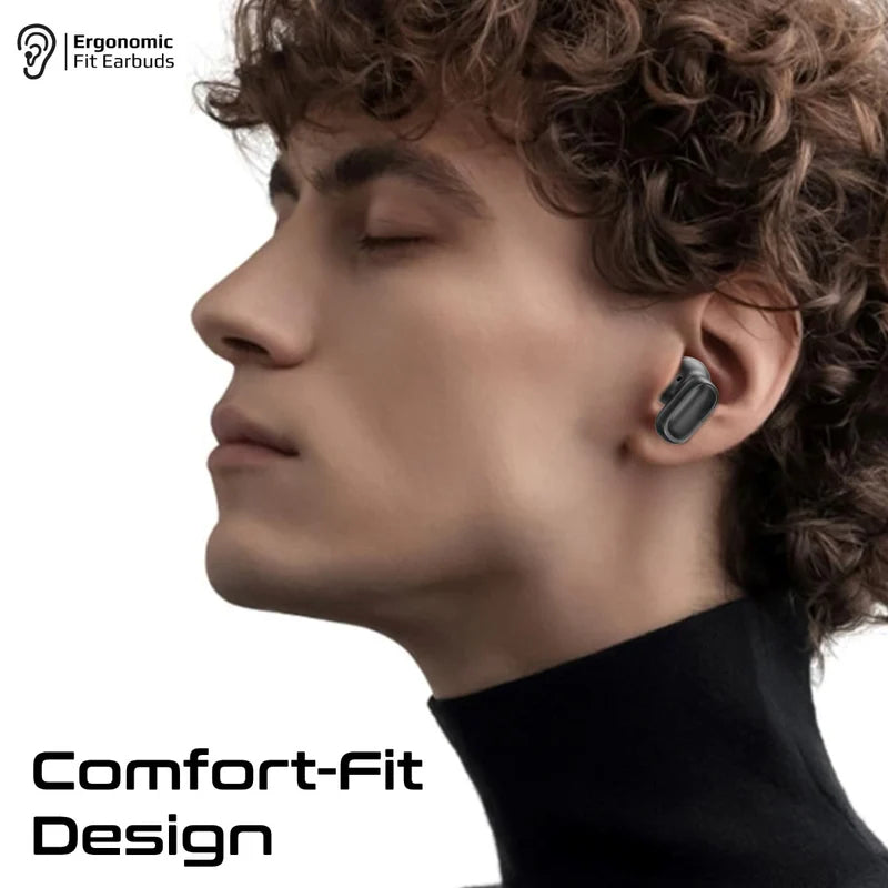 PROMATEبرو Earbuds - بلوتوث  400mAh / أسود