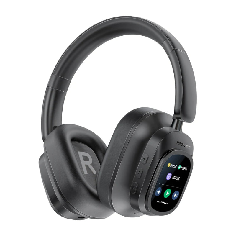 PROMATE VuTune هايبرد  سماعات الرأس  600mAh / أسود