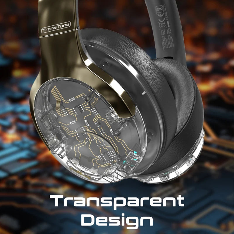 سماعات الرأس  لاسلكي PROMATE TransTune المزودة بتقنية إلغاء الضوضاء لاسلكي  سماعات الرأس  600 مللي أمبير / لون رمادي معدني