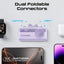 PROMATE PowerUp-Trio Ultra-Compact Fast Charging Power Bank - 20W / USB-C / Lightning / Purple
