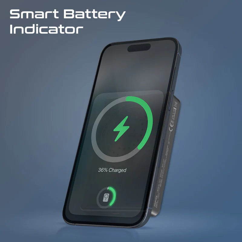 PROMATE Blade-10 -ماج سيف  طاقة ماج سيف مضغوط ماج سيف متوافق  طاقة لاسلكي - يو اس بي/ أسود