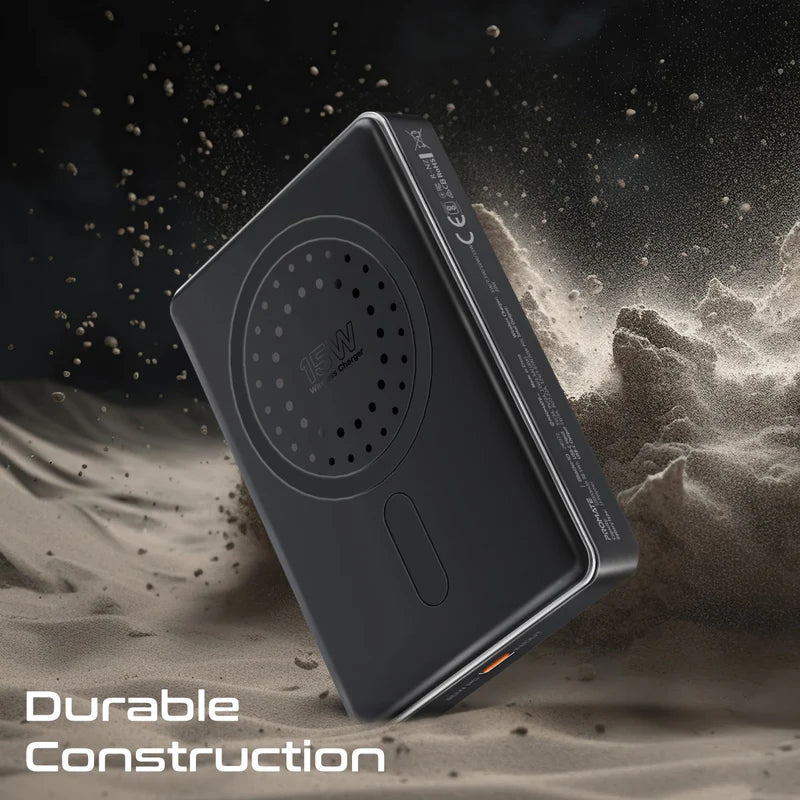 PROMATE Blade-10 -ماج سيف  طاقة ماج سيف مضغوط ماج سيف متوافق  طاقة لاسلكي - يو اس بي/ أسود