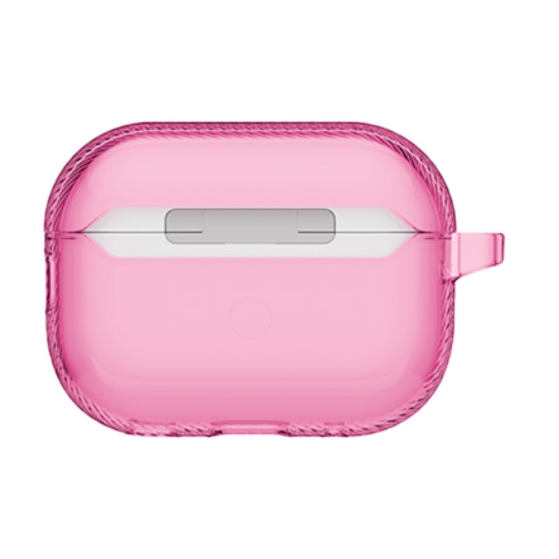 UNIQ زجاج برو قفل  حافظة قفل  حافظة  ابل ايربودز برو / اللون الوردي حلو