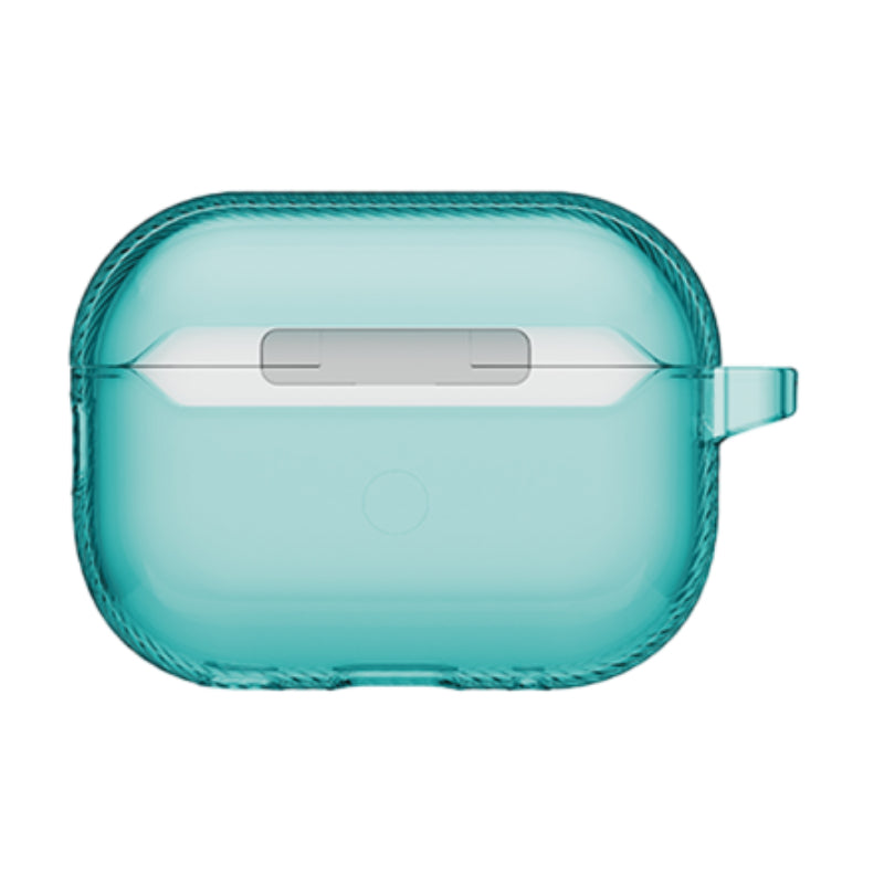 UNIQ زجاج برو قفل  حافظة قفل  حافظة  ابل ايربودز برو / تركواز