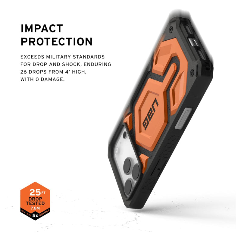 UAG Monarch Pro Magsafe Case For Apple iPhone 17 Pro - Orange
