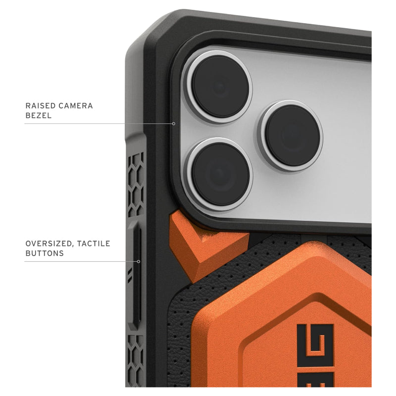 UAG Monarch Pro Magsafe Case For Apple iPhone 17 Pro - Orange