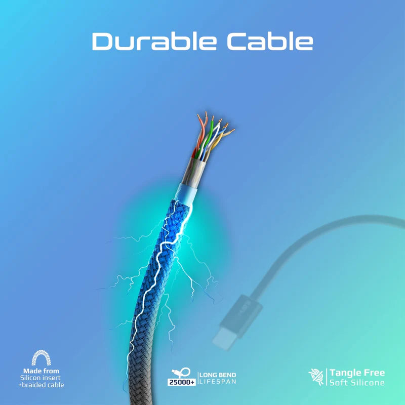 PROMATE EcoLine-CC120 كابل سريع  كابل  1.2 متر  480 ميجابت في الثانية / يو اس بي/ أسود