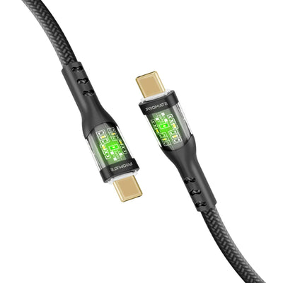 PROMATE TransLine-CC Power Delivery Ultra-Fast Charge Cable - 1.2 Meter / 480Mbps / USB-C / Black