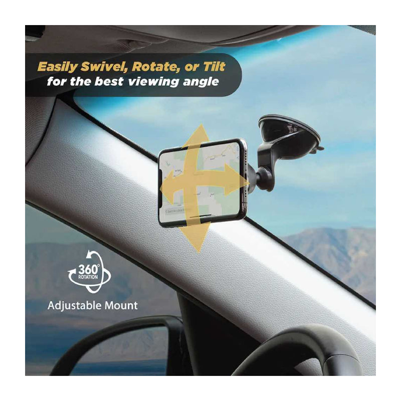 حامل مغناطيسي Scosche MagicMount Select - أسود