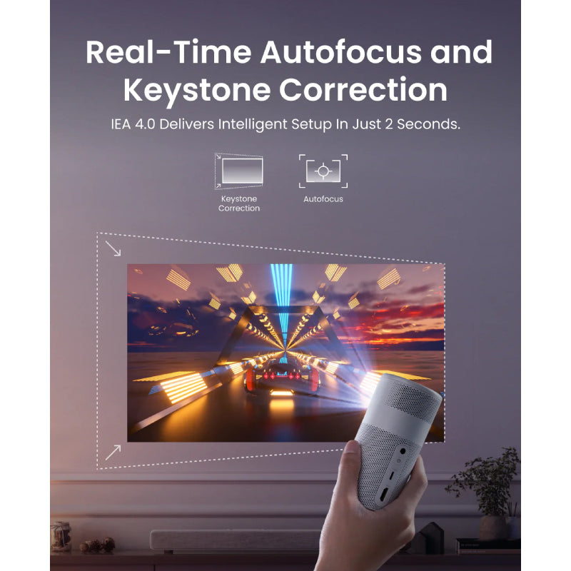 جهاز عرض ذكي انكر Capsule اير جهاز عرض  150 المؤسسة الأمريكية الوطنية للمقاييس. /يو اس بي/ أبيض