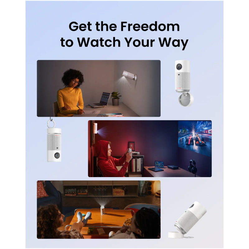 جهاز عرض ذكي انكر Capsule اير جهاز عرض  150 المؤسسة الأمريكية الوطنية للمقاييس. /يو اس بي/ أبيض