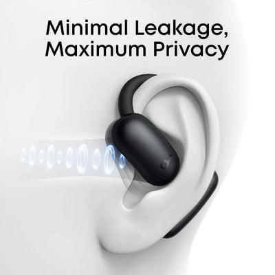 Anker Soundcore AeroFit 2 Wireless Earbuds AI Assistant - Open-Ear / Bluetooth / Black