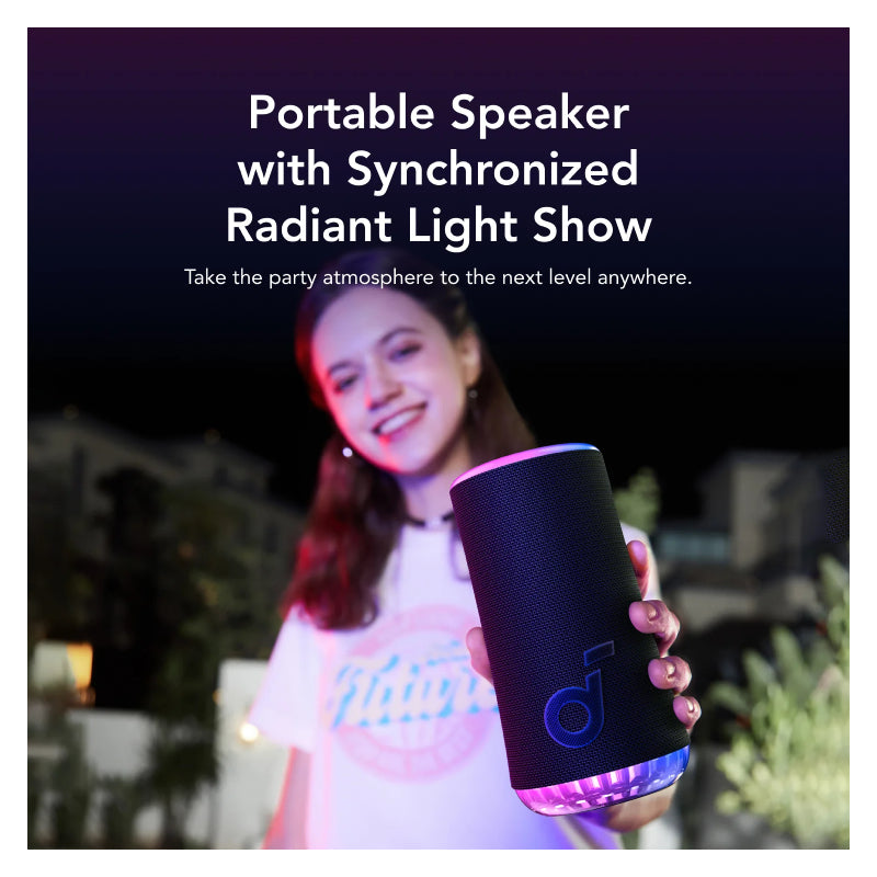 Anker Soundcore Glow Portable Speaker - 30W / Bluetooth / Black