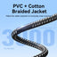 Vention Cotton Braided HDMI Cable - 4K / 15 Meter / Black