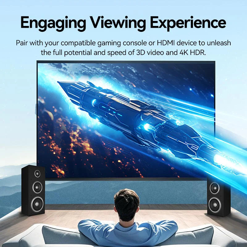 Vention HDMI Cable - 4K / 4.95Gbps / 20 Meter / Black